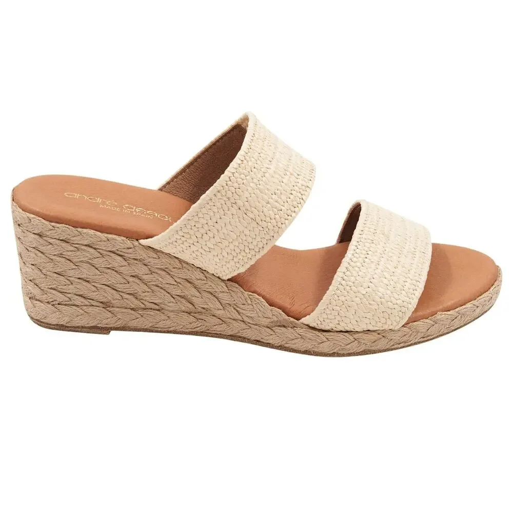 ANDRE ASSOUS WOMEN'S NORI NATURAL 8 MEDIUM